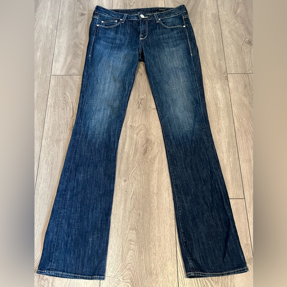 William Rast Jeans Los Angeles Womens 29 Blair Baby Bootcut Dark Wash Denim USA